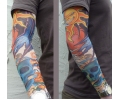  Tattoo sleeves armen tattoo voorbeeld Sleeve 2 Zon & Maan