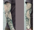  Tattoo sleeves armen tattoo voorbeeld Sleeve 7 Popster