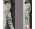   tattoo voorbeeld Sleeve 7 Popster