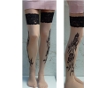  Tattoo socks benen tattoo voorbeeld tattoo socks 7