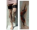 Tattoo socks benen tattoo voorbeeld tattoosocks 10