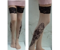  Tattoo socks benen tattoo voorbeeld Tattoo socks 6