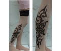  Tattoo socks benen tattoo voorbeeld tattoosocks 15