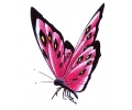  Vlinders tattoo voorbeeld Vlinder Roze 2
