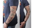  Tattoo sleeves armen tattoo voorbeeld Sleeve 24 Vlinders blauw